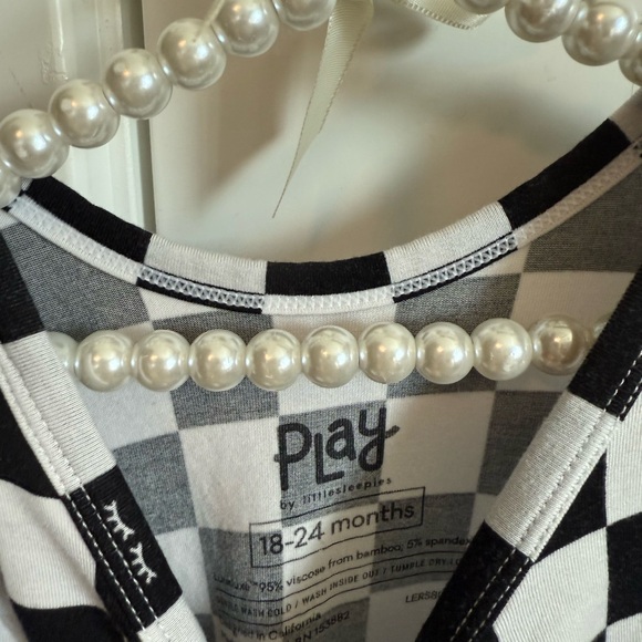 Little Sleepies Pink Star, Checkered and Ice-cream Party Ruffle-Sleeve Dress - Picture 10 of 16